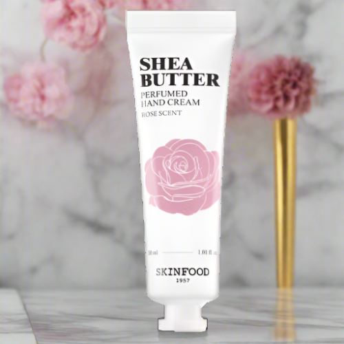 SKINFOOD: Shea Butter Perfumed Hand Cream Rose Scent 30 ml