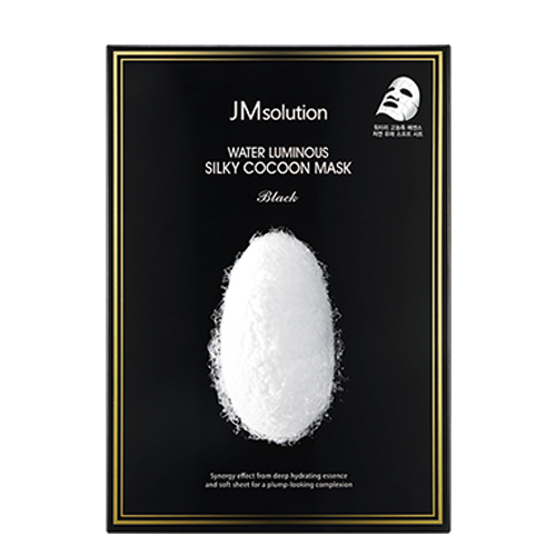 JM Solution: Water Luminous Silky Cocoon Mask Black 35 ml 10 ea