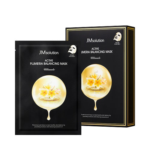 JM Solution: Active Plumeria Balancing Mask Ultimate 30 ml 10 ea