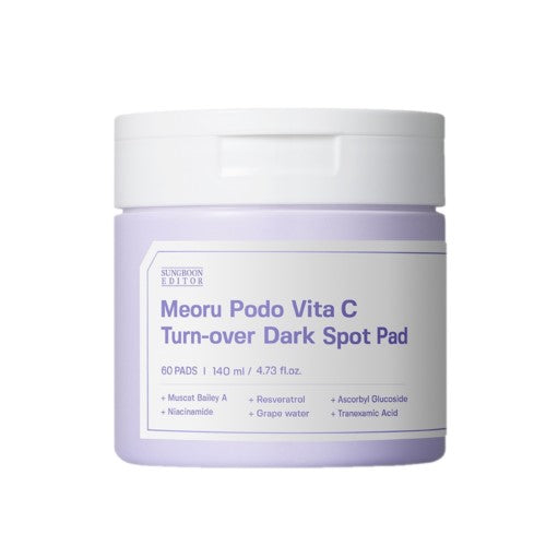 SUNGBOON EDITOR: Meoru Podo Vita C Dark Spot Pad 60 ea 140 ml