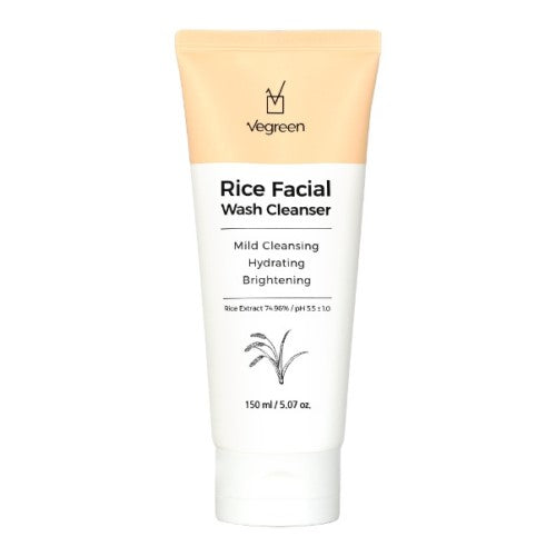 Vegreen: Rice Facial Wash Cleanser 150 ml