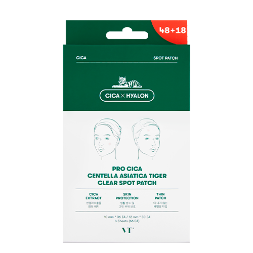 VT Cosmetics: Pro Cica Centella Asiatica Tiger Clear Spot Patch 4 Pcs 15 ea 218 ea 2