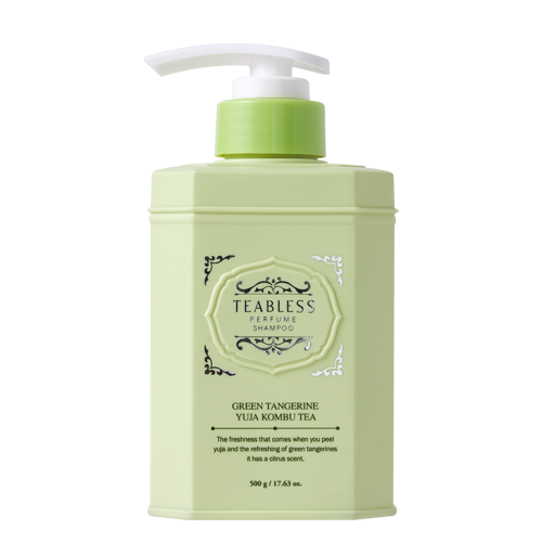 TEABLESS: green Tangerine Yuja Kombu Tea Perfume Shampoo 500 g