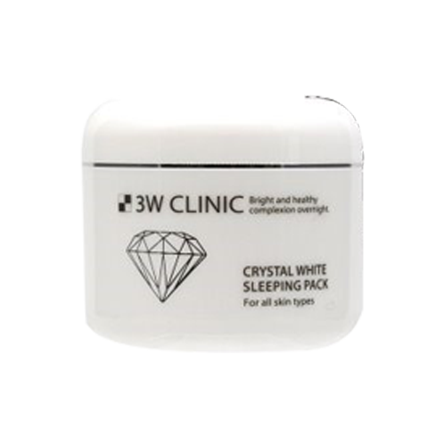 3W CLINIC: Crystal White Sleeping Pack