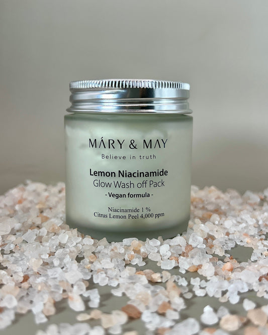 MARY&MAY: Lemon Niacinamide Glow Wash Off Pack 125 g