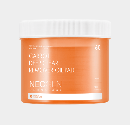 Neogen: Carrot Deep Clear Oil Pad 60 ea 150 ml