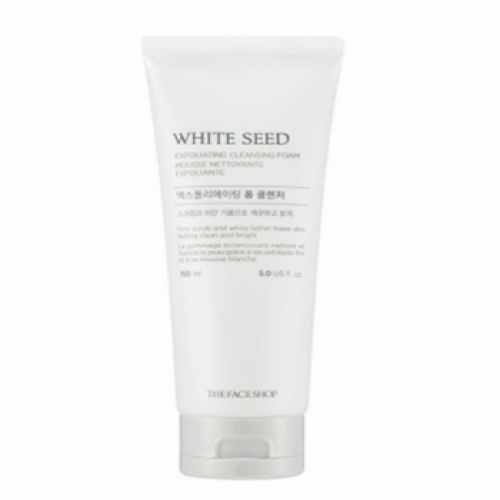 THE FACE SHOP: White Seed Exfoliating Cleansing Foam 150 ml