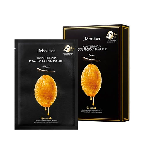 JM Solution: Honey Luminous Royal Propolis Mask Plus 30 ml 10 ea