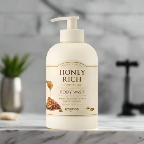 SKINFOOD: Honey Rich Body Wash 450 ml