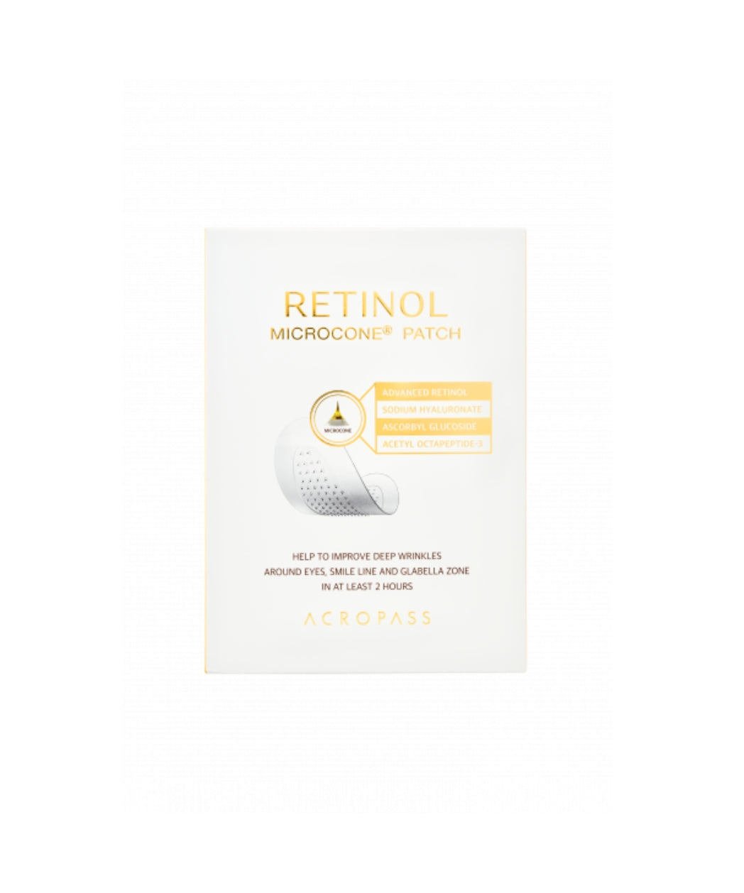 Acropass: Retinol Microcone Patch 3 ea 50 g