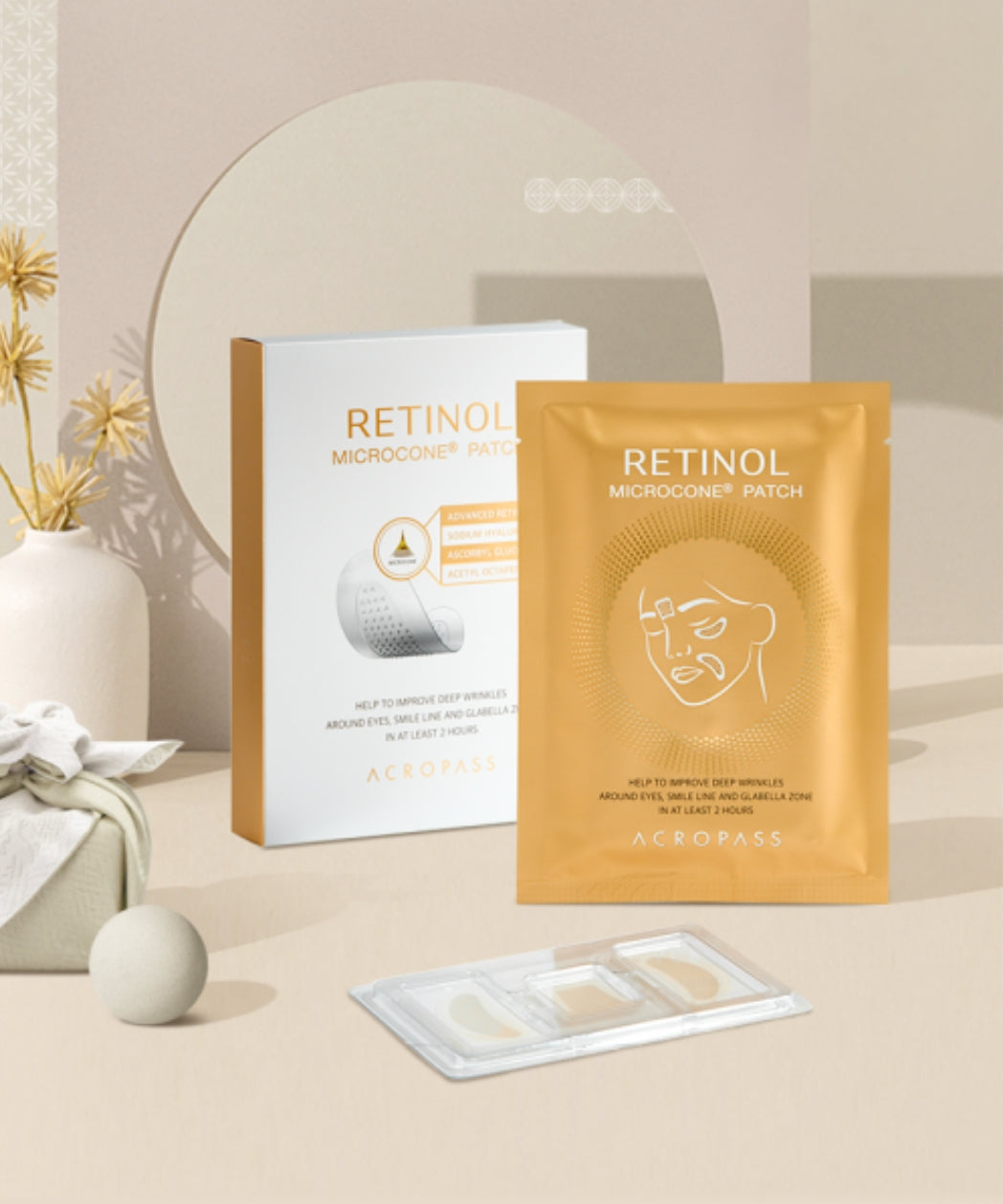 Acropass: Retinol Microcone Patch 3 ea 50 g