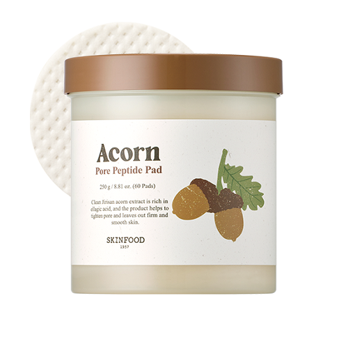 Skinfood: Acorn Pore Peptide Pad 60 ea 260 g