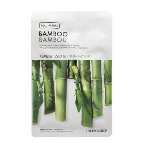 THE FACE SHOP: Real Nature Face Mask With Bamboo Extract