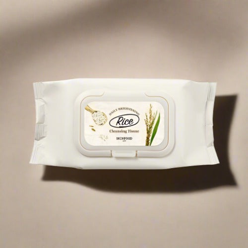 SKINFOOD: Rice Daily Brightening Cleansing Tissue 80 ea 380 ml