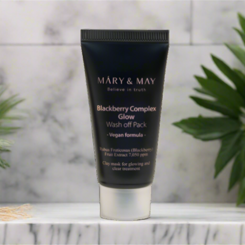 MARY&MAY: Blackberry Complex glow Wash Off Pack 30 g