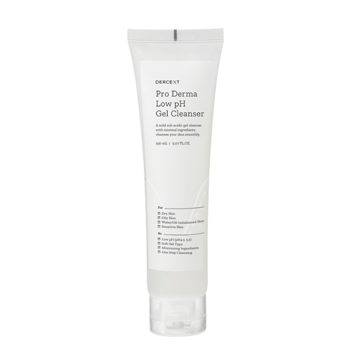 DERCENT: Pro Derma Low Ph gel Cleanser 150 ml