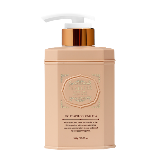 TEABLESS: Perfume Body Wash Fig Peach Oolong Tea 500 g