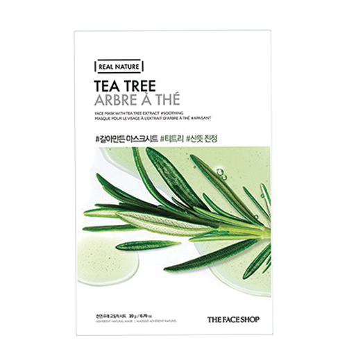 THE FACE SHOP: Real Nature Face Mask With Tea Tree Extract