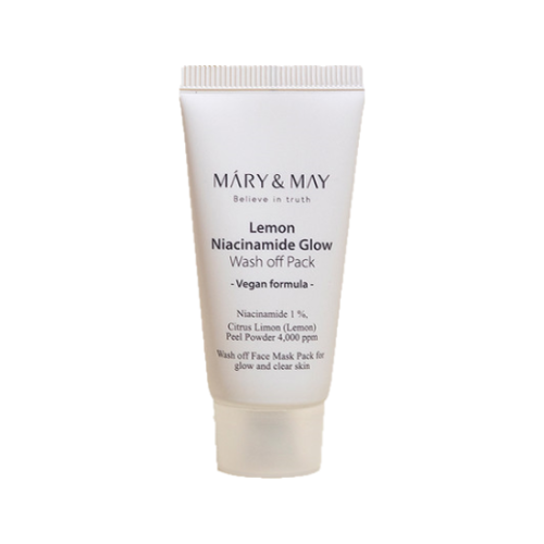 Mary&May: Lemon Niacinamide glow Wash Off Pack 30 g