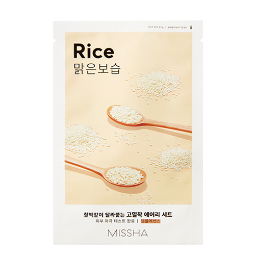 MISSHA: Airy Fit Sheet Mask Rice