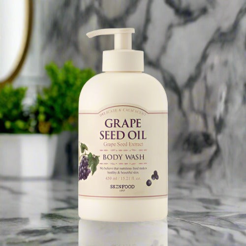 SKINFOOD: grape Seed Oil Body Wash 450 ml