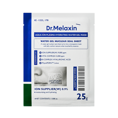 Dr.Melaxin: Aqua Ion Plasma Water gel Mask 25 g 5 ea