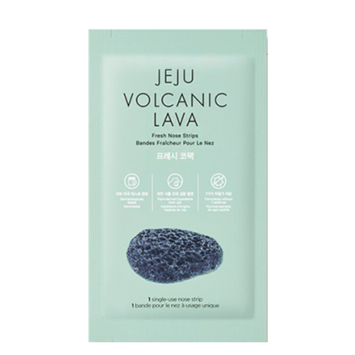 THE FACE SHOP: Jeju Volcanic Lava Fresh Nose Strips Fresh 7 ea