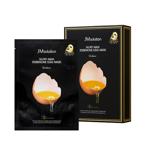 JM Solution: glory Aqua Idebenone Egg Mask Deluxe 30 ml 10 ea