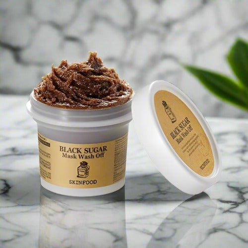 SKINFOOD: Black Sugar Mask Wash Off 120 g