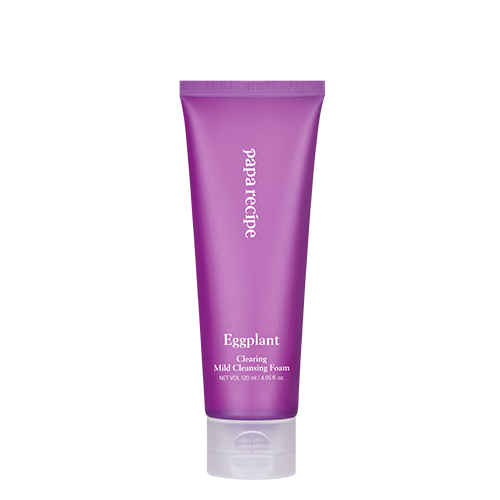 papa recipe: Eggplant Clearing Mild Cleansing Foam 120 ml