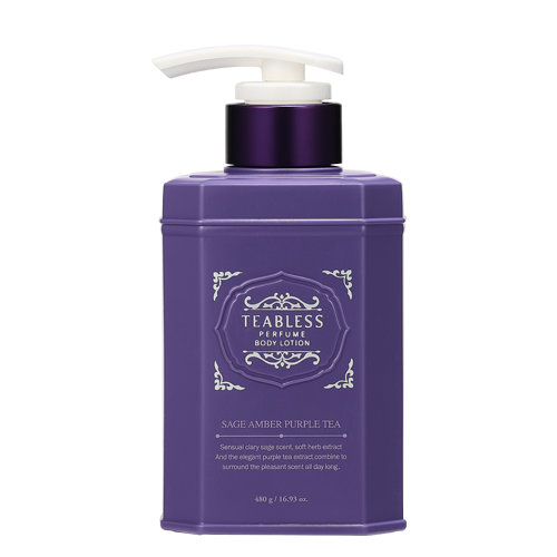 TEABLESS: Sage Amber Purple Tea Perfume Body Lotion 480 g