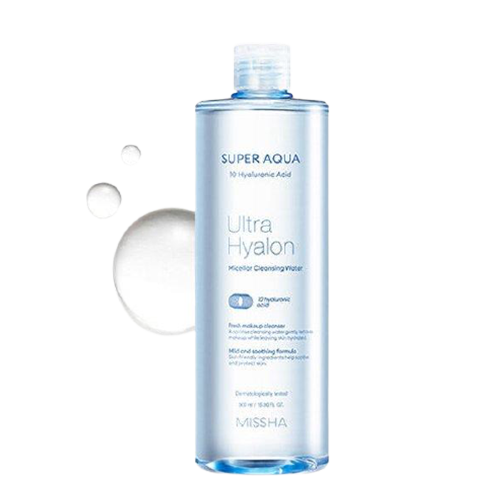 Missha: Super Aqua Ultra Hyalron Micellar Cleansing Water 500 ml