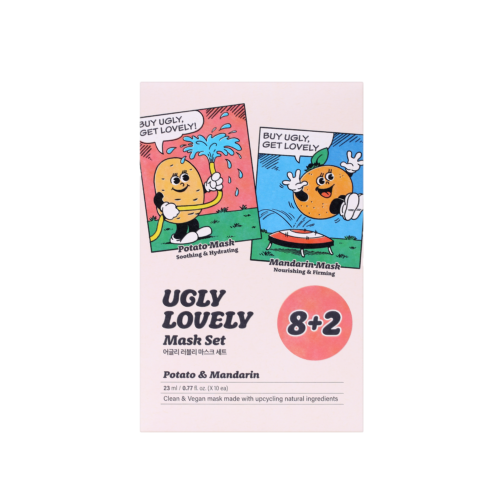 UGLY LOVELY: Potato Madarin 82 Mask Set 23 ml 10 ea