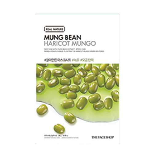 THE FACE SHOP: Real Nature Face Mask With Mung Bean Extract