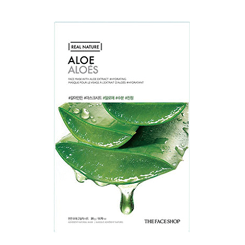 THE FACE SHOP: Real Nature Face Mask With Aloe Extract