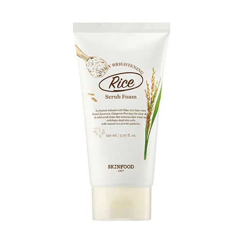 Skinfood: Rice Daily Brightening Scrub Foam 150 ml