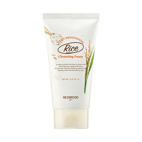 Skinfood: Rice Daily Brightening Cleansing Foam 150 ml