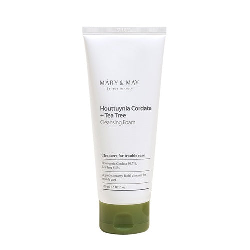 Mary&May: Houttuynia Cordata Tea Tree Cleansing Foam 150 ml