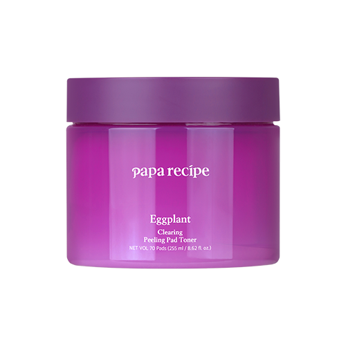 papa recipe: Eggplant Clearing Peeling Pad Toner 70 ea 225 ml