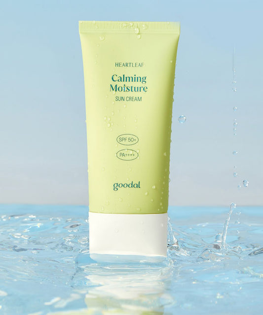 Goodal: Heartleaf Calming Moisture Sun Cream SPF 50+ PA++++ 50 ml