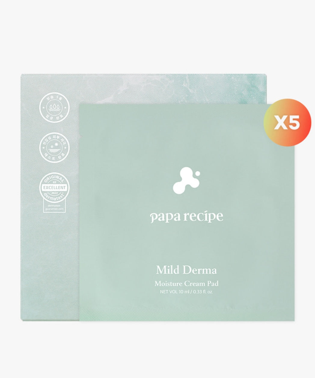 papa recipe: Mild Derma Moisture Cream Pad 5 ea 10 ml