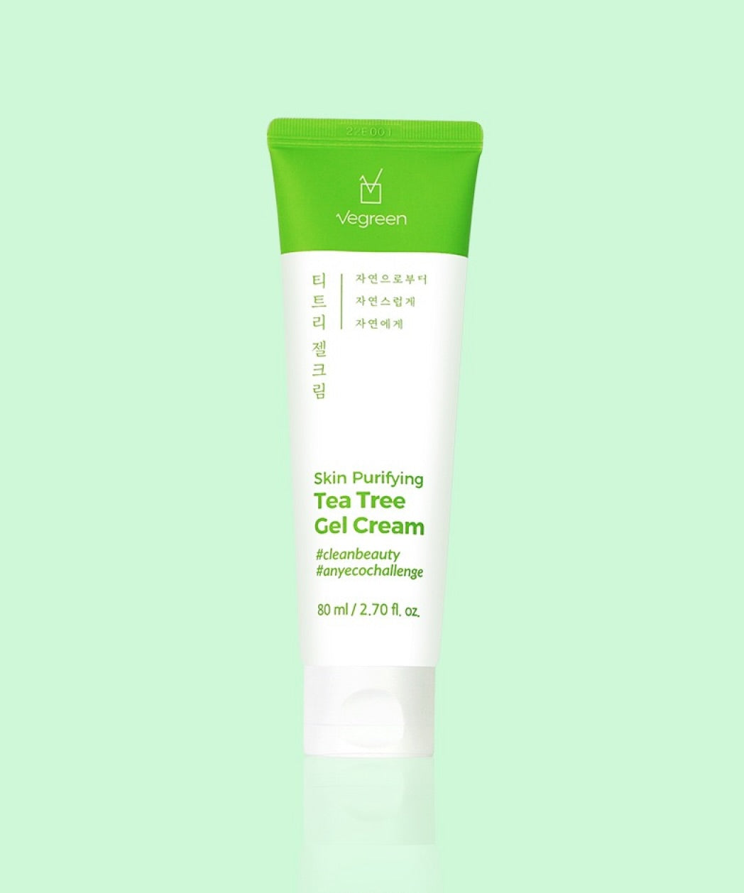 Vegreen: Skin Purifying Tea Tree Gel Cream 80 ml